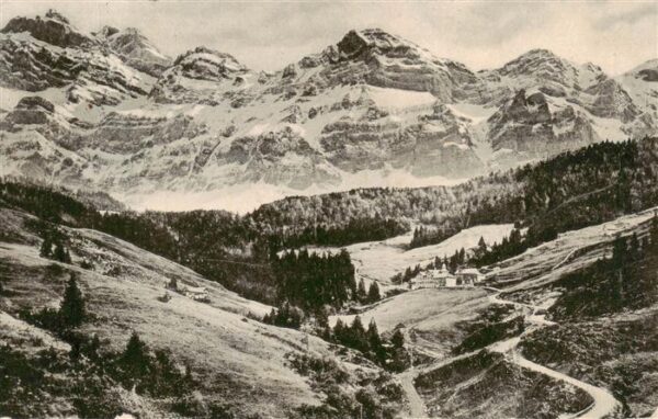 Urnaesch AR Alpenkurhaus Kräzerli am Säntis Station