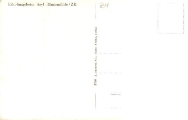 Raemismuehle ZH Erholungsheim Asyl – Bild 2