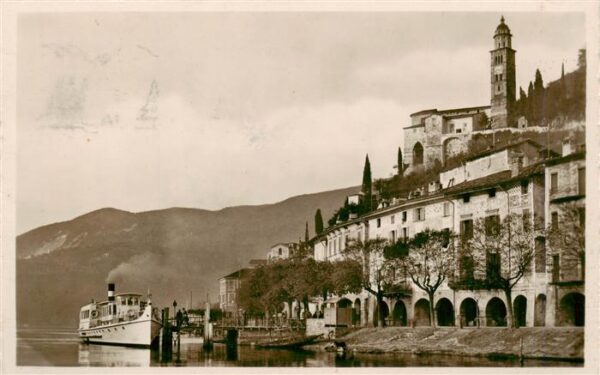 Morcote Lago di Lugano TI Panorama