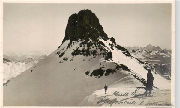 Spitzmeilen 2505m GL Gipfelblick Militärpost
