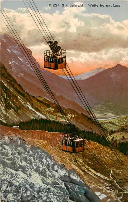 Grindelwald BE Wetterhornaufzug
