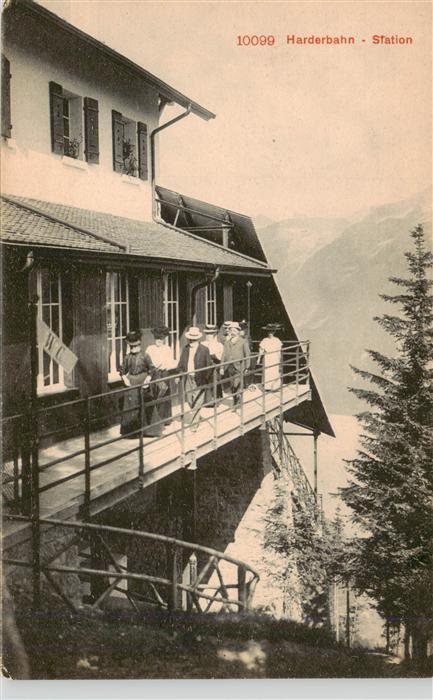 Interlaken BE Harderbahn Station Bergbahn