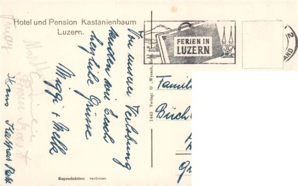 Luzern  LU Hotel Pension Kastanienbaum am Vierwald – Bild 2
