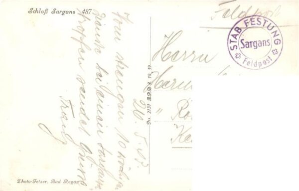 Sargans SG Schloss – Bild 2