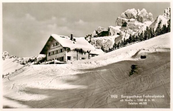 Mollis GL Berggasthaus Frohnalpstock Wintersportp