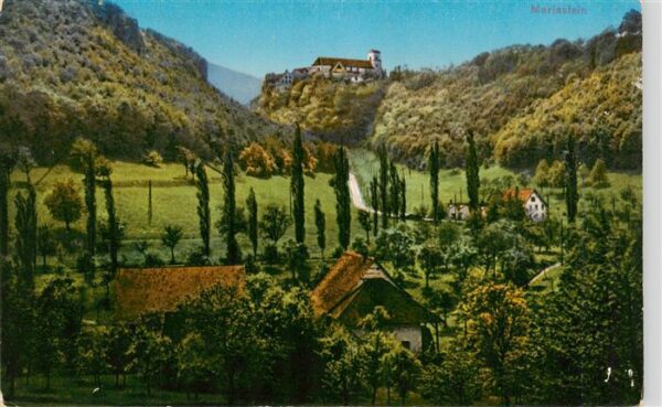Mariastein Basel Blick zum Kloster
