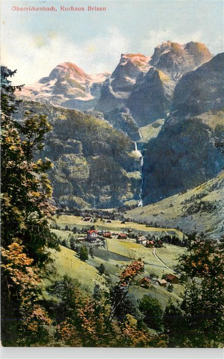 Oberrickenbach NW Panorama Blick ins Tal Kurhaus Brisen A