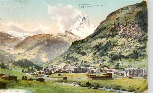 Zermatt VS Panorama mit Matterhorn
