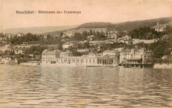 Neuchatel NE Batiment des Tramways