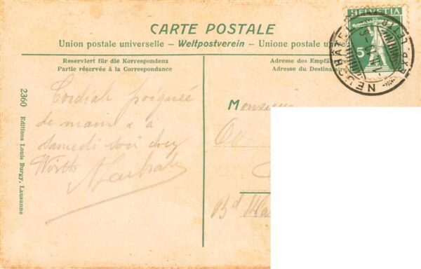Neuchatel NE Batiment des Tramways – Bild 2