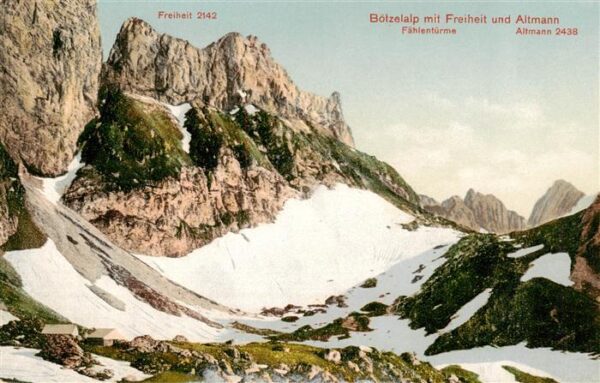 Boetzelalp IR mit Freiheit Altmann Fählentürme