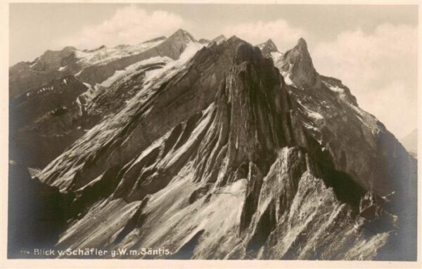 Schaefler 1925m IR Blick zum Säntis