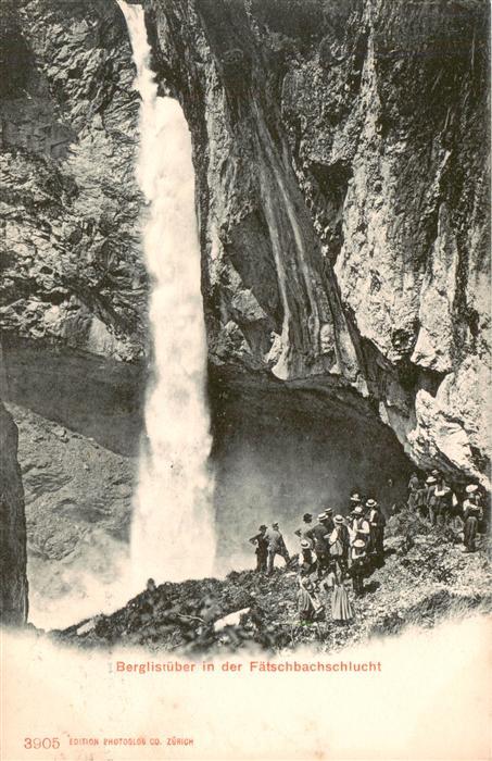 Faetschbachschlucht Clariden 3268m GL Berglistüber