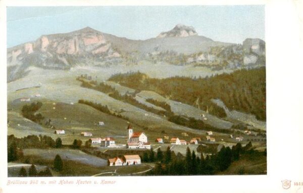 Bruelisau IR mit Hohen Kasten und Kamor