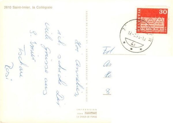 Saint-Imier La Collegiale – Bild 2