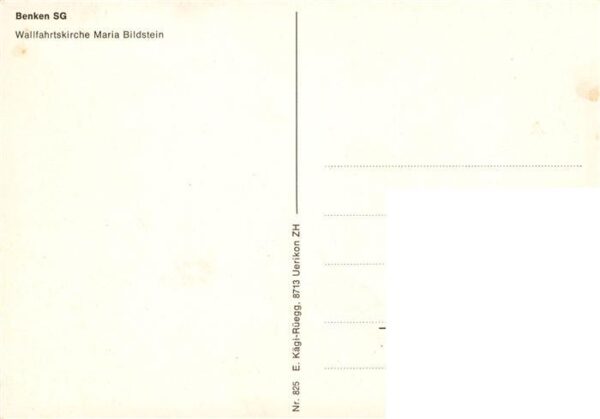 Benken SG Wallfahrtskirche Maria Bildstein – Bild 2