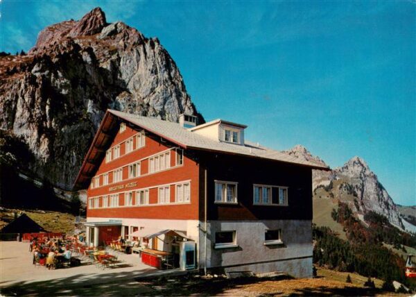 Holzegg 1405m SZ Neues Berggasthaus Holzegg mit Gr und K