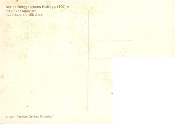 Holzegg 1405m SZ Neues Berggasthaus Holzegg mit Gr und K – Bild 2