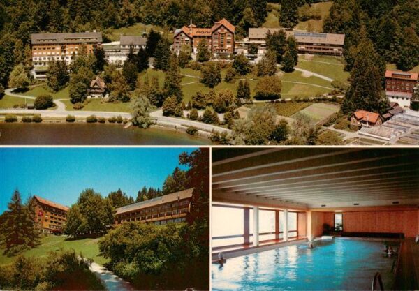 Oberaegeri Ober-Aegeri ZG Kurhaus Ländli Hallenbad