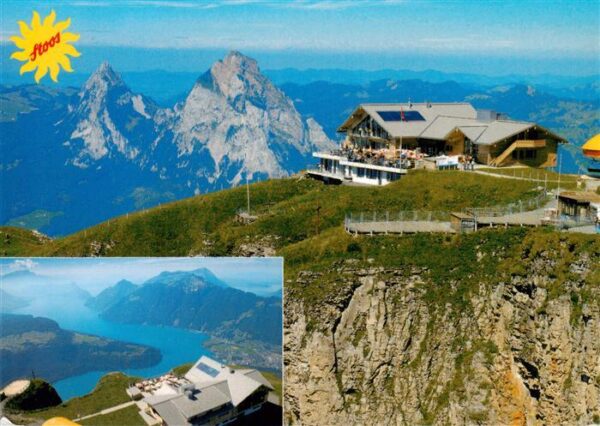 Stoos SZ Gipfelrestaurant Fronalpstock Fliegerau