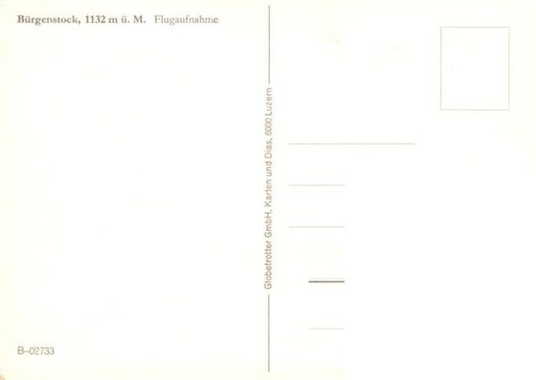 Buergenstock Vierwaldstaettersee NW Fliegeraufnahme – Bild 2