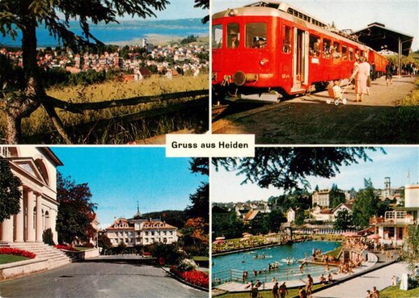 Heiden AR Bodenseeblick Rorschach Heidenbahn Kirc