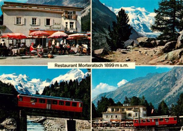 Morteratsch Restaurant Morteratsch Terrasse Bernina
