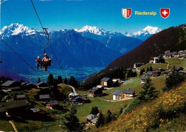 Riederalp VS Fletschhorn Mischabel Matterhorn Weissh