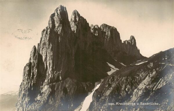 Kreuzberge 2065m SG von Saxerlücke
