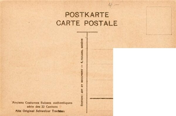 Zuerich  ZH Zürcherin in Original Schweizer Tracht – Bild 2