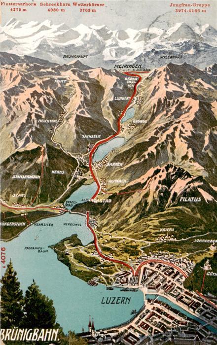 Bruenigbahn Bruenig OW Panoramakarte