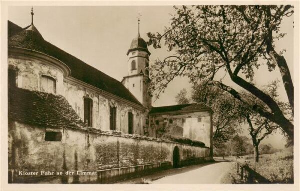Kloster Fahr Engstringen ZH an der Limmat