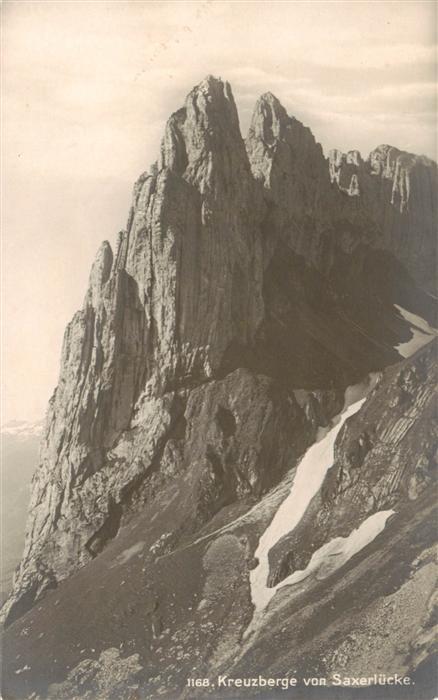 Kreuzberge 2065m SG von Saxerlücke