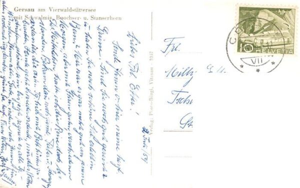 Gersau Vierwaldstaettersee SZ Panorama Alpen – Bild 2