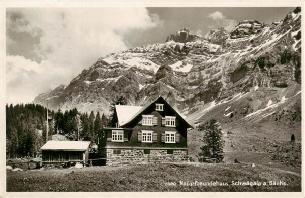 Schwaegalp AR Naturfreundehaus Schwägalp am Säntis