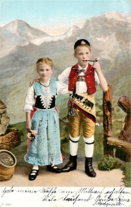 Appenzell IR Kindertrachtenpaar