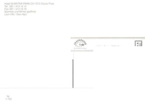 Davos-Platz GR Hotel Sunstar Park – Bild 2