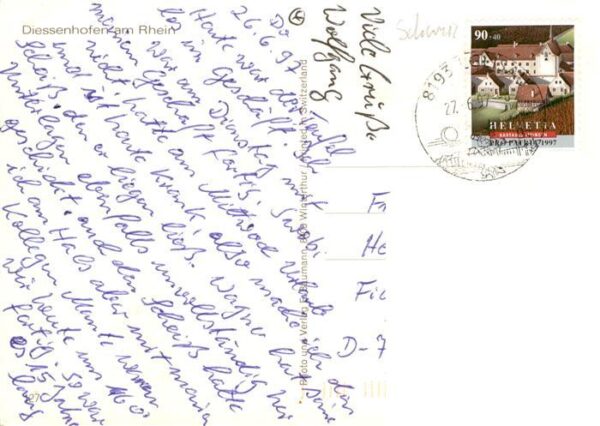 Diessenhofen TG Oberhof Rheinpartien Schulklasse – Bild 2