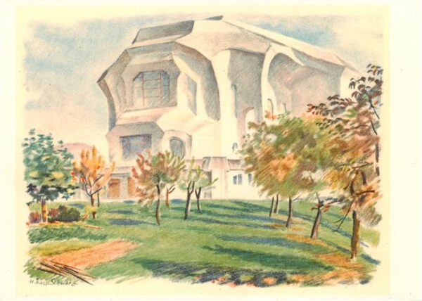 Dornach  SO Goetheanum Künstlerkarte