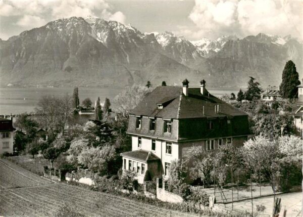 Clarens  Montreux VD Villa Victoria Ferienheim der Stadtmiss