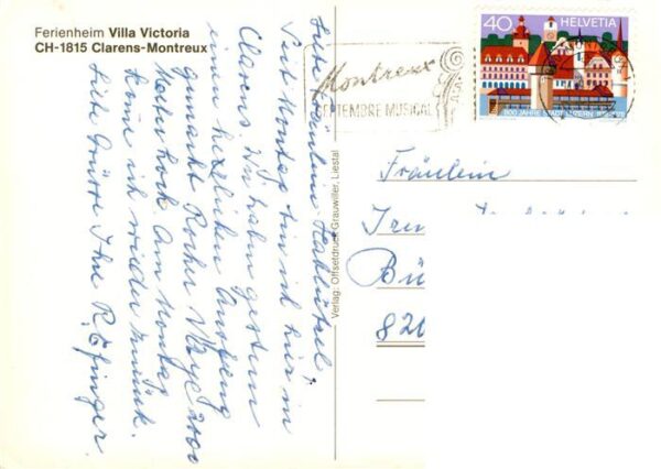 Clarens  Montreux VD Ferienheim Villa Victoria – Bild 2