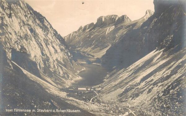 Faehlensee IR mit Staubern und Hohen Häusern