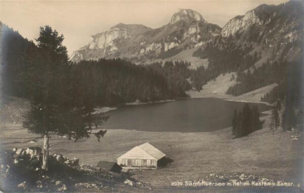 Saembtisersee Saembtissee IR mit Hohen Kasten und Kamer