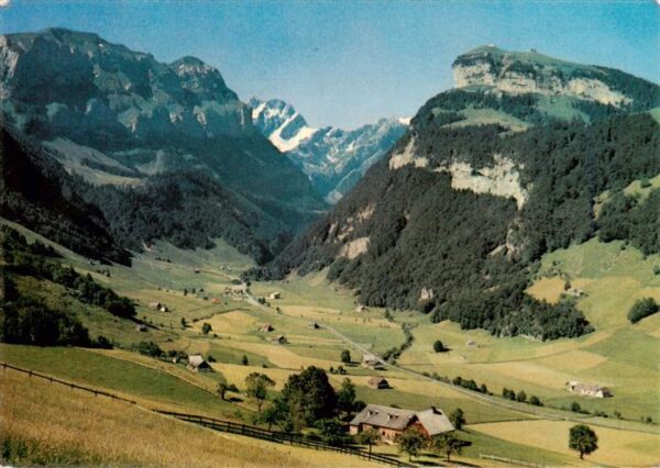 Wasserauen Wasserau IR Schwendital mit Ebenalpbahn Altmann und