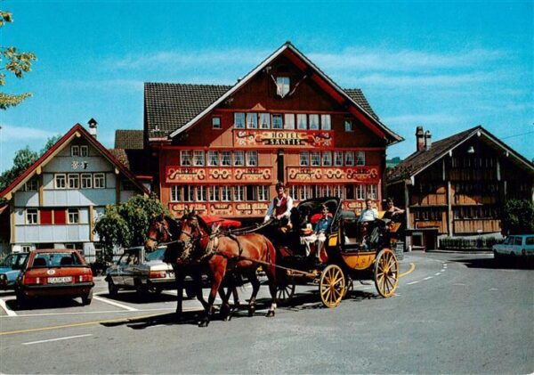 Appenzell IR Postkutschenromantik Hotel Säntis