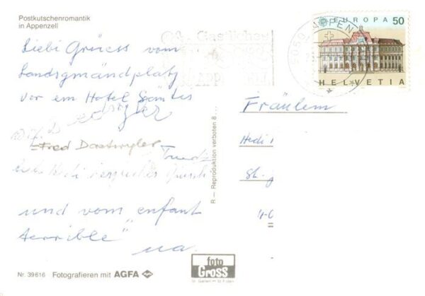 Appenzell IR Postkutschenromantik Hotel Säntis – Bild 2