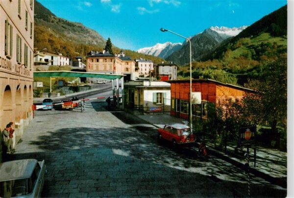 Castasegna GR Italienisch Schweizerische Grenze
