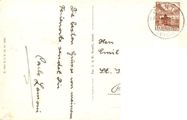 San Gottardo St Gotthard TI Gotthardhospiz Panorama – Bild 2