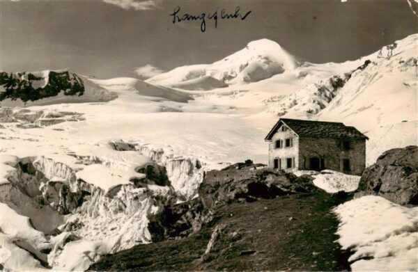 Saas-Fee VS Berggasthaus Langefluh mit Allalinhorn