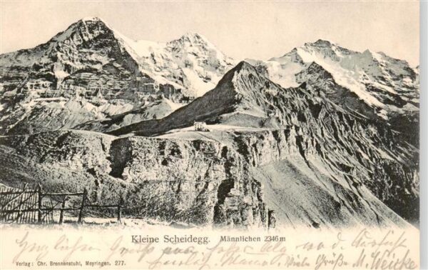 Kleine Scheidegg Interlaken BE mit Männlichen